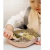 Assiette compartimentée inox Barbe à papa