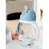 Béaba Drinkbeker - Rietjesbeker 300 ml - Lekvrij - Verwijderbare Handvatten - Vanaf 8 Maanden - Blauw