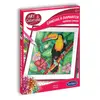 Kit créatif SentoSphère Art et créations Canevas à diamanter Toucan