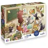 2 puzzles 24 pieces - Vive l ecole - Calypto - Sentosphere