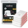 COMPACTOR Lot de 5 Housses de compression             - Tailles M et L - Transparent