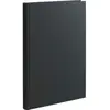 Le Dauphin Cahier 500 pages foliotées 35 x 23,50 x 3,50 cm Noir Toilé