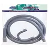 CLEARIT Tuyau de vidange droit ø 19 22MM - 2.5 m pour lave linge...