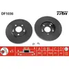 Remschijf voor DF1036 TRW