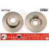 TRW Disques de frein pour LANCIA: Thema & FIAT: Croma (Ref: DF1744)