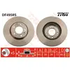 TRW Disques de frein pour MAZDA: CX-7, CX-9 (Ref: DF4958S)