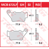 Trw Plaquettes De Frein Mcb672