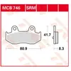TRW MCB746SRM Plaquette de Frein