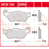Trw Plaquettes De Frein Frittées Scooter Mcb786srm