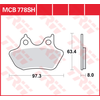 TRW Lucas Sintered voering MCB778SH
