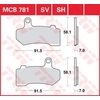 TRW MCB781SH Plaquette de Frein