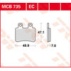 TRW MCB735 Plaquette de Frein
