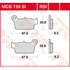TRW MCB739RSI Plaquette de Frein