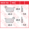 TRW MCB750SI Plaquette de Frein
