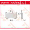 TRW Lucas Remblok MCB593
