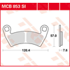 Trw Plaquettes De Frein Frittées Offroad Polaris General 1000 Eps 17
