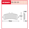 TRW MCB858SV Plaquettes de frein