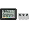 optex station meteo avec 3 sondes exterieures (990045)