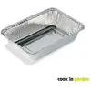 Lot de 5 barquettes aluminium pour barbecue COOK'IN GARDEN - Accessoir...