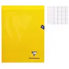 Cahier - CLAIREFONTAINE - MIMESYS Piqué Polypro - 24 x 32 cm - 48 pages - 90g - Séyès - Jaune