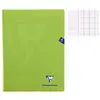 Clairefontaine Cahier MIMESYS Piqué Polypro 24 x 32 cm 48 pages 90g Séyès Vert