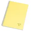 Clairefontaine Cahier spirales grand carreaux A4 100p linicolor