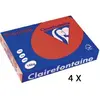 Ramette Papier Clairefontaine A4 160G Groseille