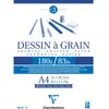 Clairefontaine Bloc dessin à grain encollé A3 180g 30F