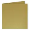 Clairefontaine Pollen Carte 210g pliée 135x135 or pqt 25