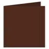 Paquet de 25 cartes pliées Pollen 135x135mm Cacao 210g