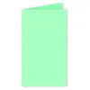 Pollen Carte 210g pliée 106x213 vert jade pqt 25