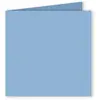 Paquet de 25 cartes pliées Pollen 160x160mm Bleu Lavande 210g
