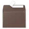 Clairefontaine Paquet de 20 enveloppes de visite Pollen 90x140mm FT30 Marron Taupé 120g