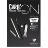 Clairefontaine Bloc papier noir Carb'On A4 20 feuilles 120g