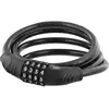 Antivol TNB cable à code - noir