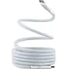 Câble de charge TNB USB-C/USB-C 1.5m gaine aimantée bleu