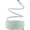 Câble de charge TNB USB-C/USB-C 1.5m gaine aimantée vert