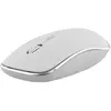 Souris optique - TNB - RUBBY - 1600dpi - Sans fil - Ergonomique - Blanc/Silver
