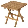 Table pique-nique carrée en teck massif JARDITECK