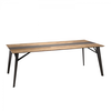 MACABANE MADISON - Table à manger rectangulaire 220x100cm bois Teck re...