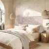 MACABANE ARTHUR - Tête de lit rembourrée pour lits 140/160cm couleur g...