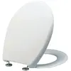 Alterna Abattant Uniform blanc 46,5X37 cm 2 charnières inox réf 45525211