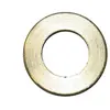 AFBAT Lot de 4 rondelles laiton brut, H.2 x L.25 x P.25 mm