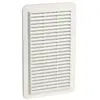 Grille d'aération en applique rectangulaire pour façades 166X277cm - N...