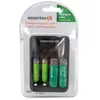 Essentiel B Chargeur de piles Essentielb + 2xAA 2100Nimh + 2xAAA 700NimH