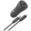 Chargeur allume-cigare ADEQWAT 30W USB-C + Cable lightning