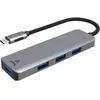 Hub USB C ADEQWAT USB-C / 4 ports USB-A 3.0