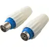 Fiche antenne TV LISTO Coaxiale Droite lot 2 M/F