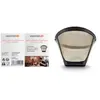 Filtre à café ESSENTIELB permanent métal doré T4