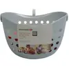 Panier avec pinces à linge ESSENTIELB Panier + 24 pinces rouge et blan...